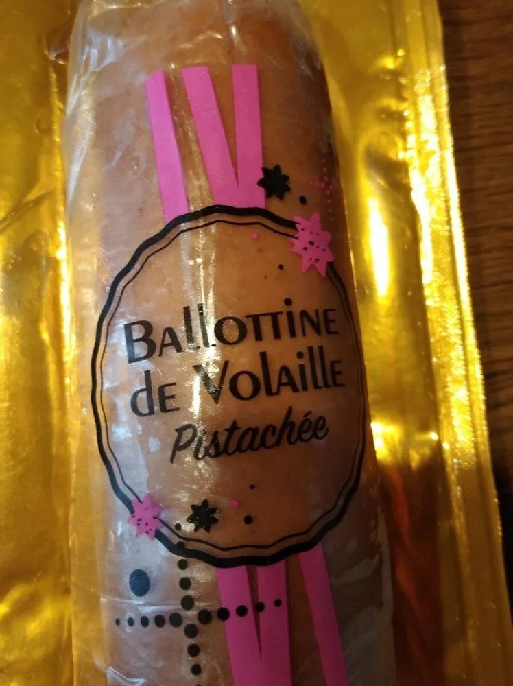 Ballotins de volaille pistachee