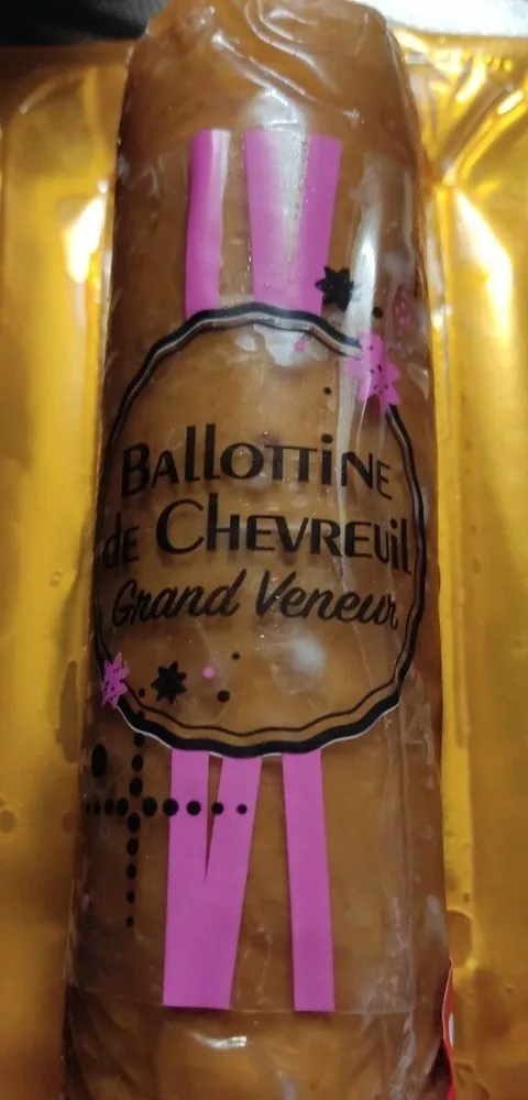 Ballotine de chevreuil grand veneur
