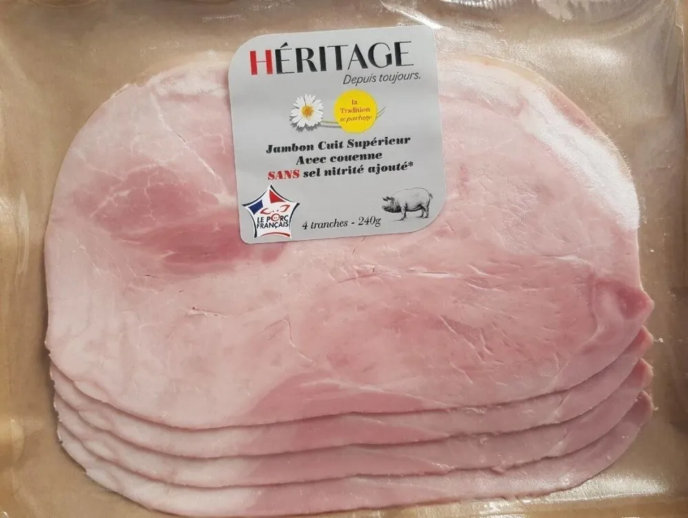 Jambon cuit Supérieur avec couenne