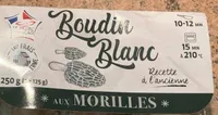 Boudin blanc aux morilles