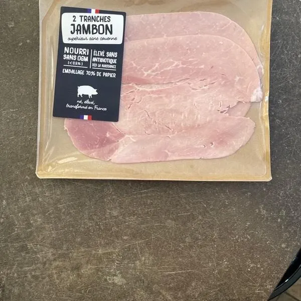 Jambon cuit supérieur découenné dégraissé -Fresh