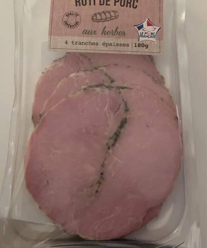 Roti de porc aux herbes