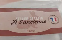 Terrine de lapin à l'ancienne 180gr