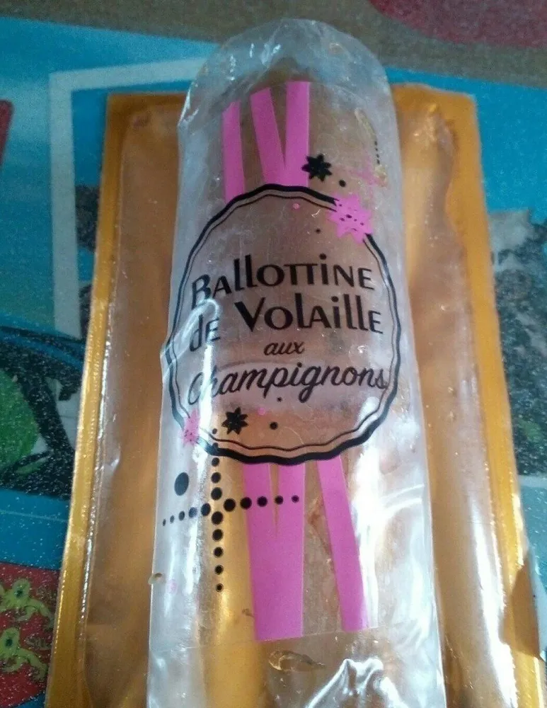 Ballottine de volaille aux champignons