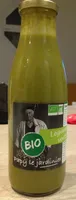 Soupe de légumes verts bio