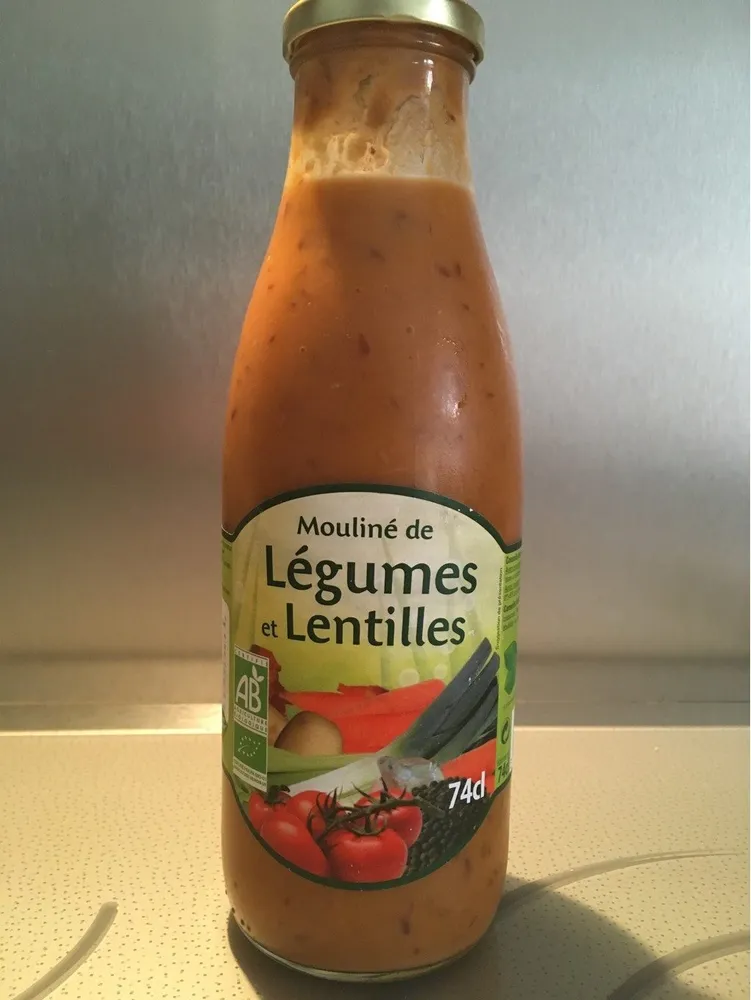 Mouliné Légumes Lentilles