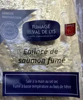 Émincé de saumon fumé