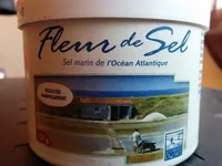 Fleur de sel - sel marin de l'ocean atlantique