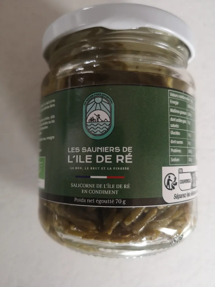 SALICORNE DE L'ÎLE DE RÉ EN CONDIMENT
