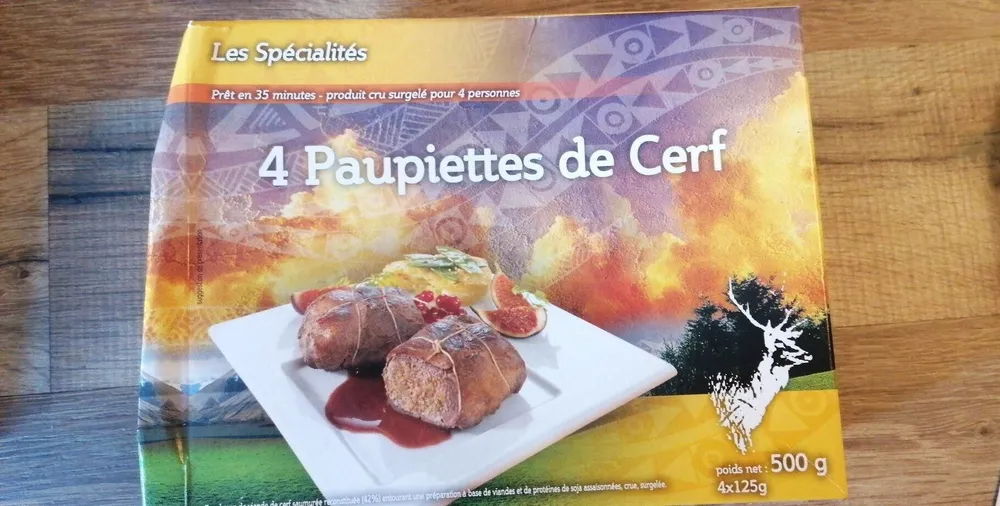 Paupiettes de cerf