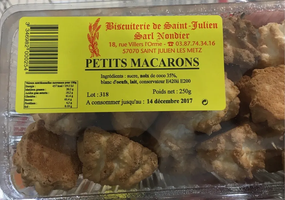 Petits macarons