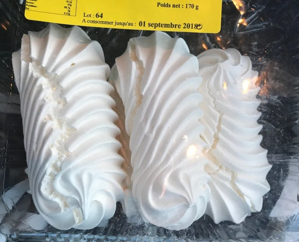 Meringues torsadees