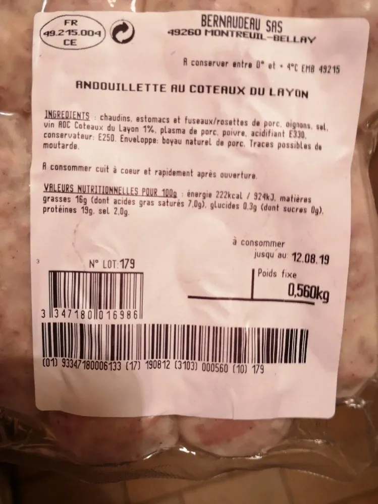 Andouillettes