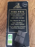 Pure pâte de cacao