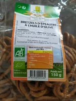 Bretzels d'épeautre a l'huile d'olive