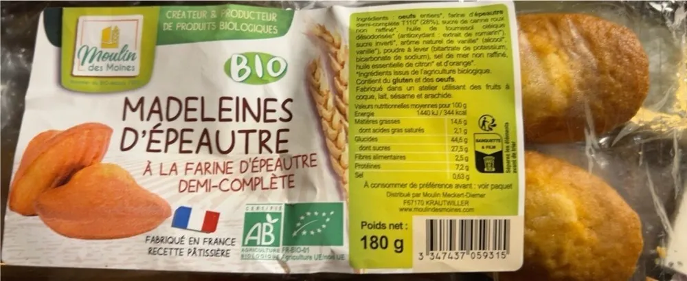 Ladeleine d’epautre