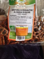 Bretzels d'epeautre a l'huile d'olive