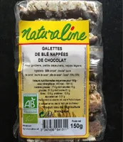 Galettes de bles nappees de chocolat