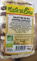 Galette de riz nappees chocolat
