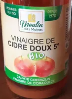 Vinaigre de cidre boux bio