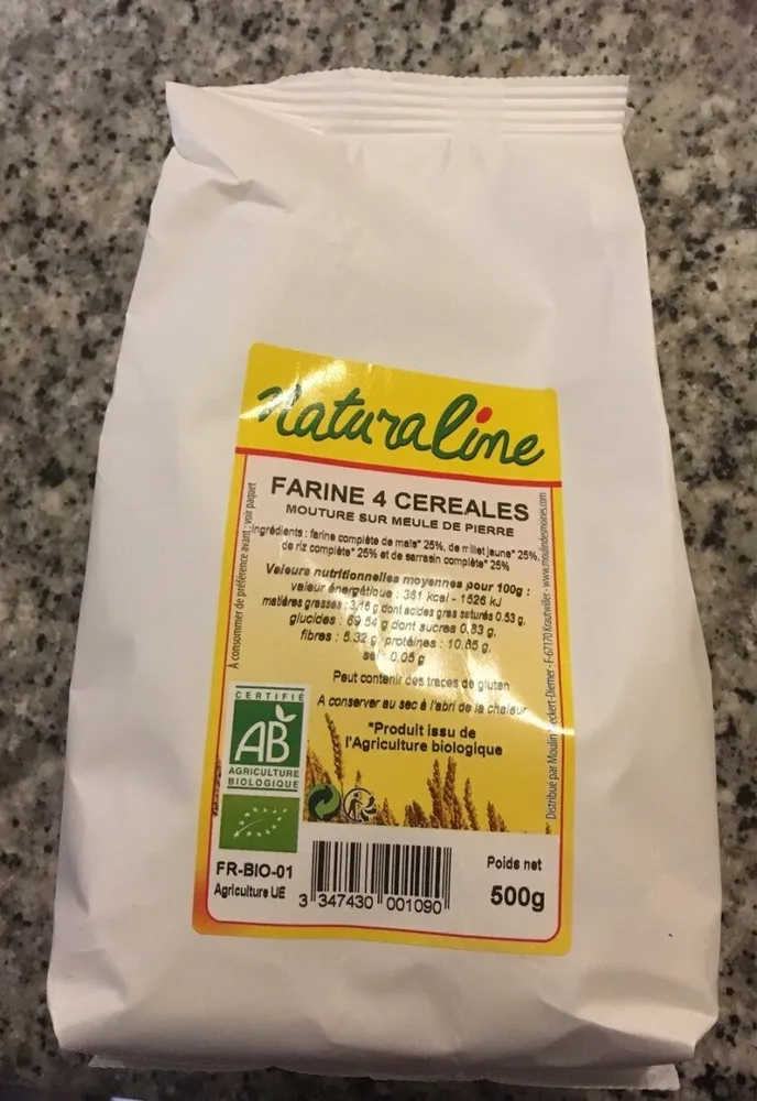 Farine 4 cereales