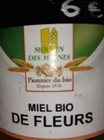 Miel bio de fleurs
