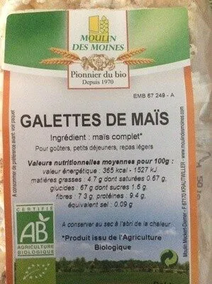 Galettes de maïs