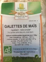 Galettes de maïs