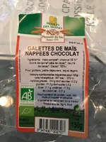 Galettes de Mais nappées au Chocolat Noir