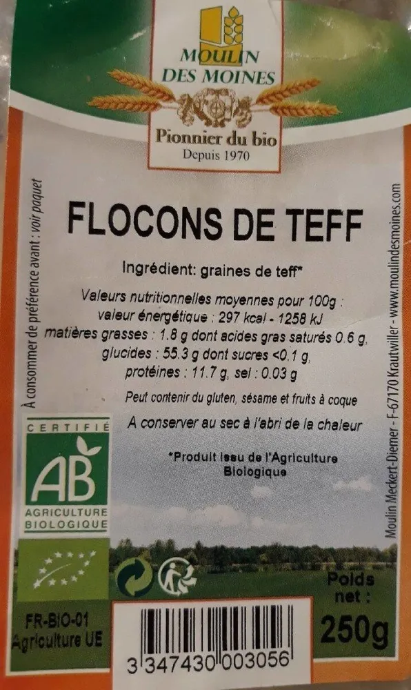 Flocons De Teff