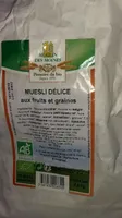 Muesli délice aux fruits et graines