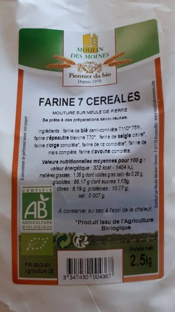Farine 7 céréales