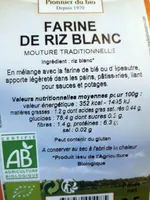 Farine de Riz Blanc