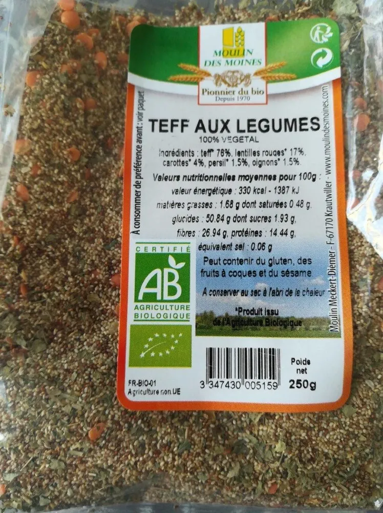 Teff Aux Légumes