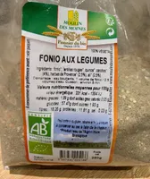 Fonio aux legumes