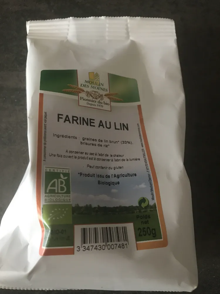 Farine au lin