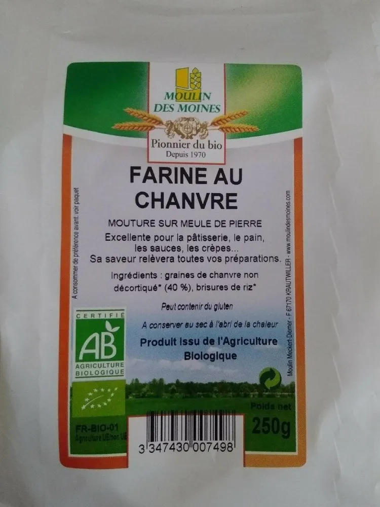 Farine De Chanvre Bio