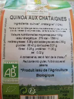 Quinoa aux Châtaignes