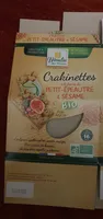 Crakinette petit épeautre au sésame
