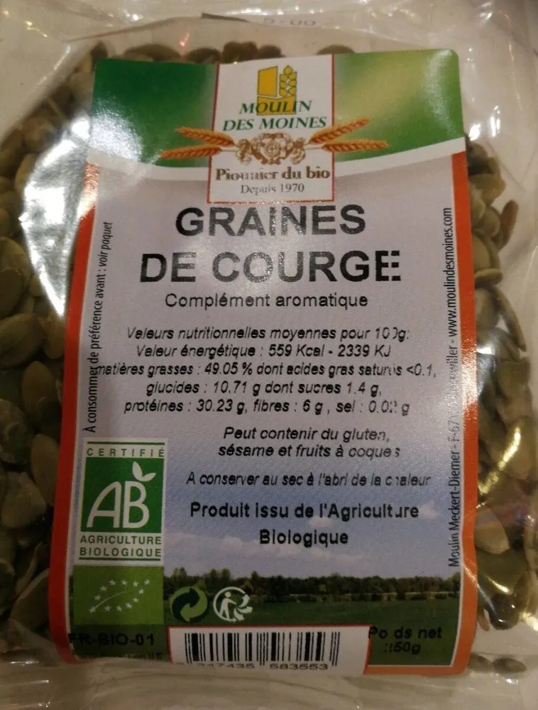 Graines de courge