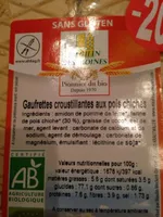 Gaufrette Pois Chiches SG