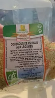 Couscous riz maïs aux légumes