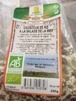 Couscous de riz à la salade de la mer
