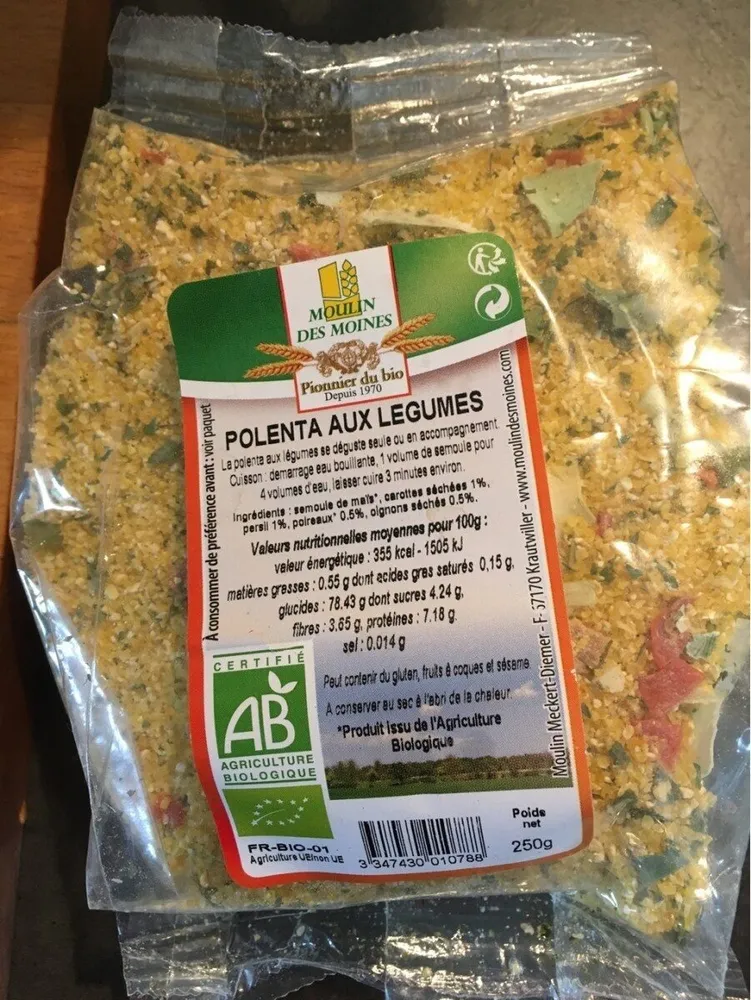 Polenta aux legumes