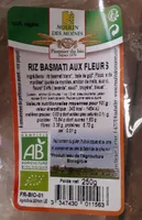Riz basmati aux fleurs