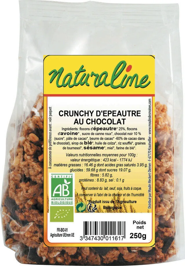 Crunchy épeautre choco