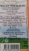 Quinoa aux trois saveurs