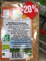 Gaufrette Pois Chiches Cannelle