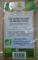 Riz rond blanc de méditerranée