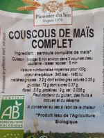 Couscous de maïs complet